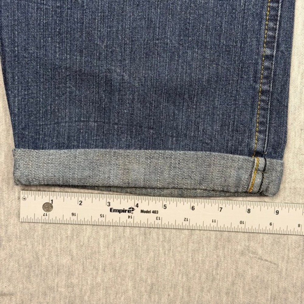 Phat Farm Phat Classics Baggy‎ Jeans Mens 44x32 Blue Medium Wash Y2K Streetwear - Picture 4 of 10